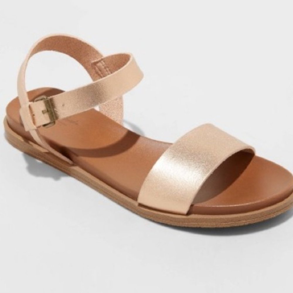 Rose Gold Sandals
